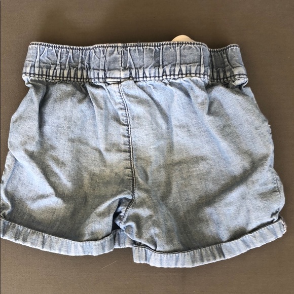 Carter's Chambray Denim Shorts - Picture 3 of 3
